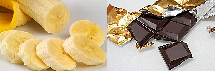 Бананы и шоколад против стресса